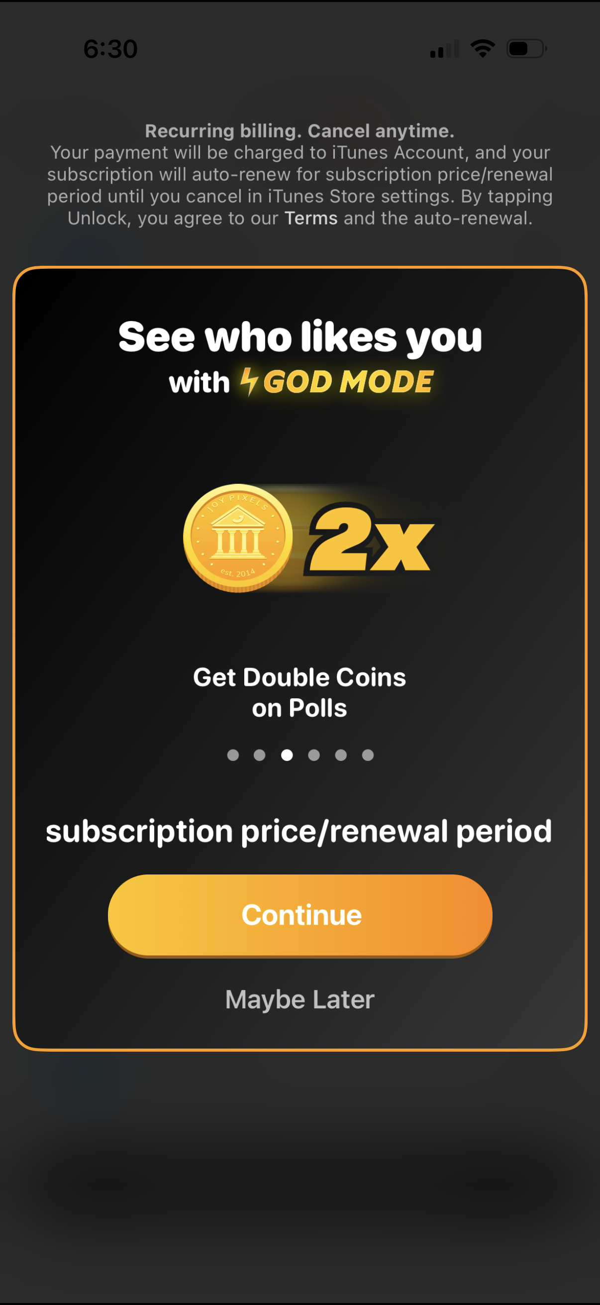 gas paywall screenshot